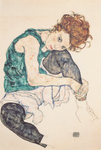 Seated Woman with Raised Knee